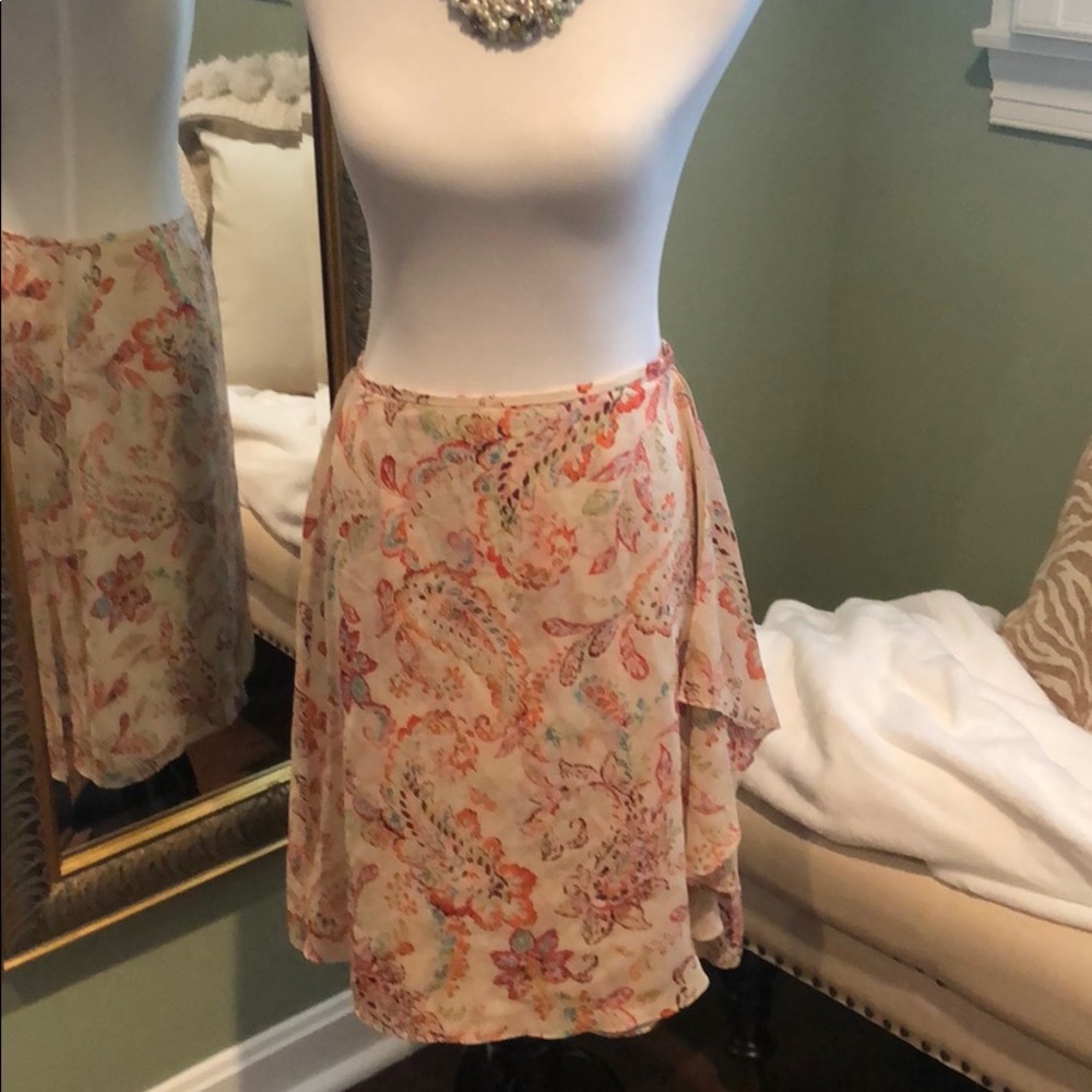 Silk skirt